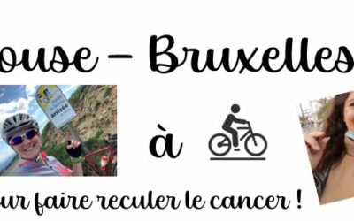 Toulouse Bruxelles à vélo pour la recherche contre le cancer